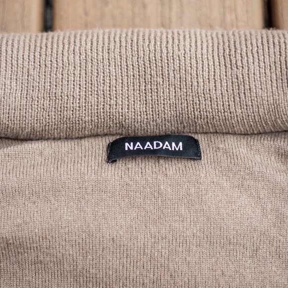 Naadam Merino Cashmere Puffer Jacket, Size Medium - Picture 6 of 11